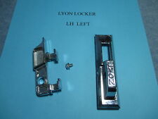 LYON LOCKER HANDLE ASSEMBLY LH LEFT MADE IN USA NEW CASE LIFT & SCREW 1981 +