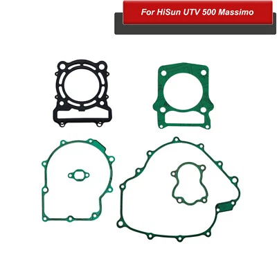 Full Cylinder Gasket Kit Engine Fit For HiSun UTV 500 Massimo SuperMach Bennche  - Image 1 of 4