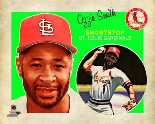 OZZIE SMITH Retro-Vintage-Style St. Louis Cardinals Premium 16x20 POSTER Print - Image 1 of 1