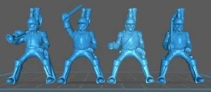 French Cuirassiers in high uniform rgt - Resin 28mm Scale - Picture 1 of 3