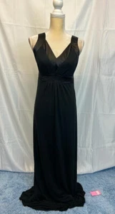NWT! Picchu Maternity Nursing Black Maxi Formal Dress - Size 2 Small Sleeveless - Picture 1 of 5