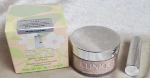 CLINIQUE Gentle Light Powder & Brush Color 04 GLOW 3 Neutral (MF) .95 OZ Sealed - Picture 1 of 5