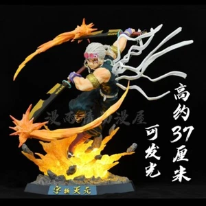 Demon Slayer: Kimetsu no Yaiba Uzui Tengen‌ Figura Luz LED Modelo Estatua 33cm  - Imagen 1 de 10