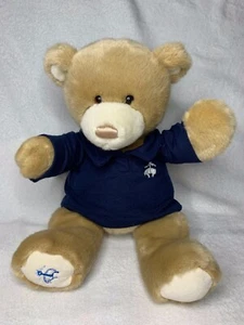 Brooks Brothers Teddy Bear Gund Blue Shirt BB Logo Polo Style 15" Plush Stuffed - Imagen 1 de 7
