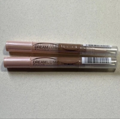 2x Maybelline Dream Lumi Touch Highlighting Concealer #60 DEEP (0.05 fl oz) - Image 1 of 4