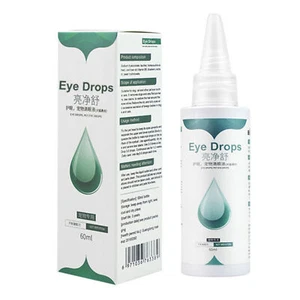 Pet Eye Drops Eye Cleanser Remove Tear Stain Itching Relief Eye Care for Cat Dog - Picture 1 of 11