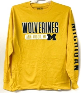 Michigan Wolverines Men's Long Sleeve Tee Medium - Picture 1 of 1