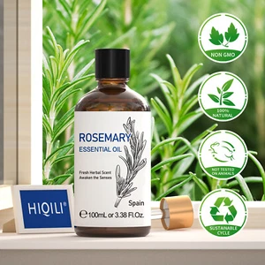 HIQILI Rosemary Essential Oils 100% Pure Natural Aromatherapy Hair Growth Skin - Picture 1 of 21