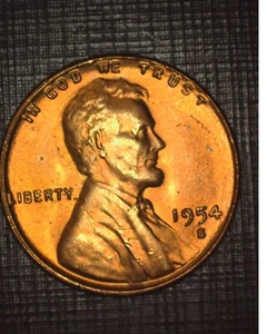 1954s Wheat Cent - Bild 1 von 6