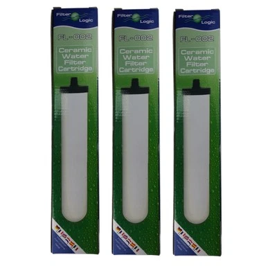 3X FilterLogic Varias Etapas Filtro de Agua Cerámica para Franke Triflow/Uniflow - Image 1 of 2