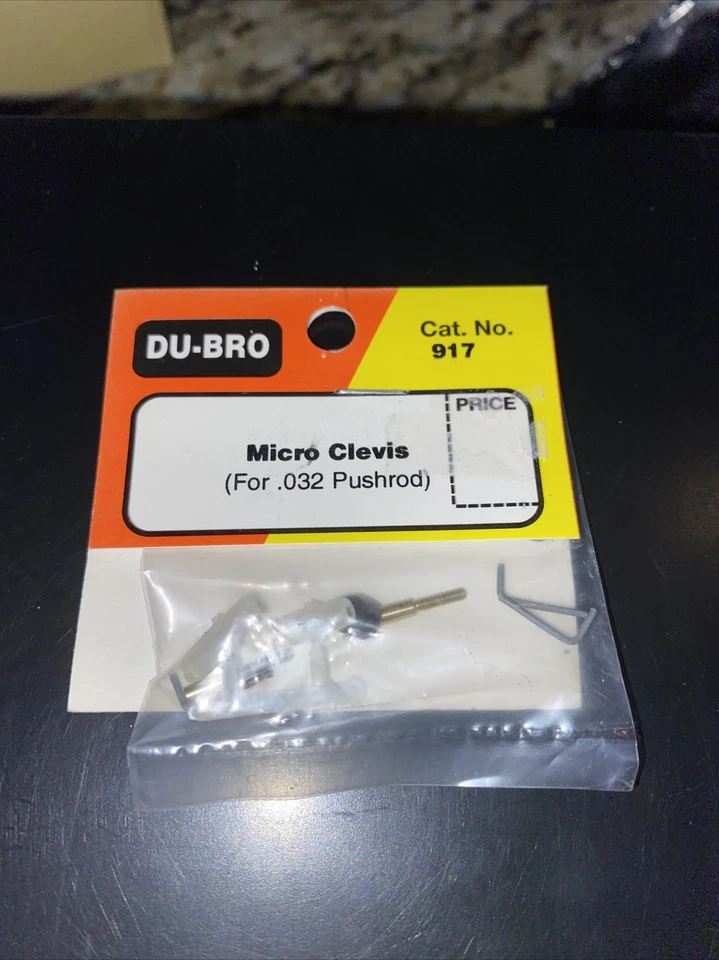 Du-Bro Micro Clevis For .032 Pushrod # 917 RC Parts  - Image 1 of 1