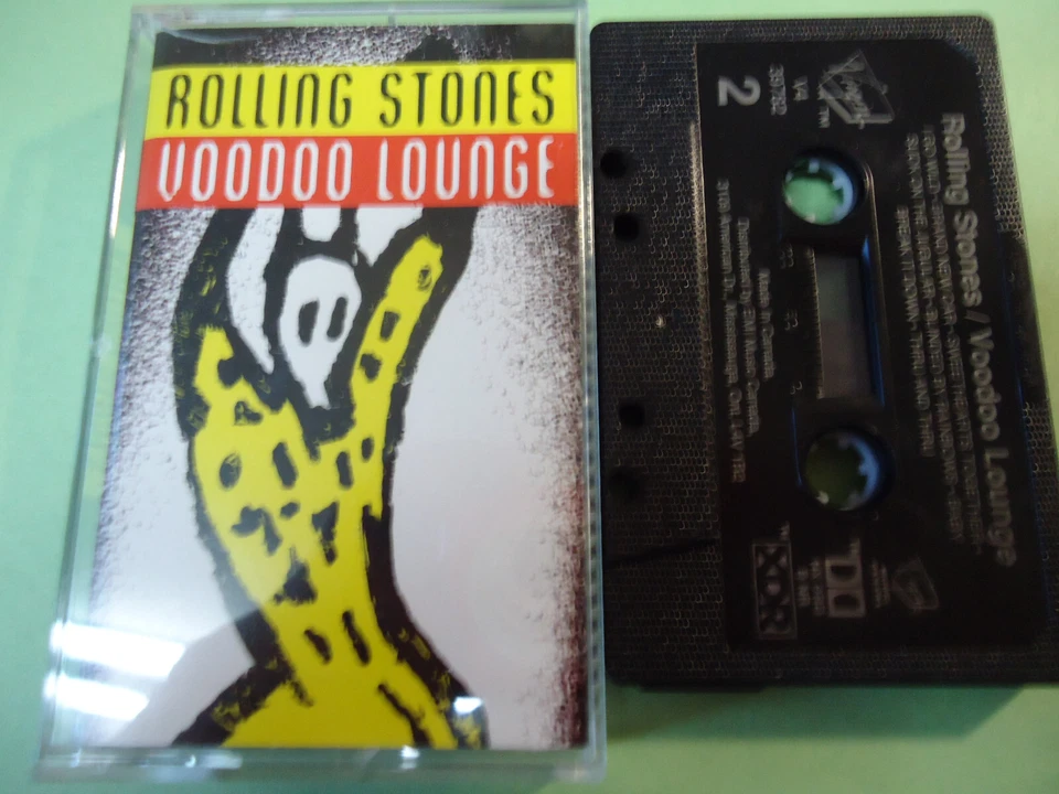 ROLLING STONES ~ Voodoo Lounge ~ Cassette Tape Canada Tested - Image 1 of 1