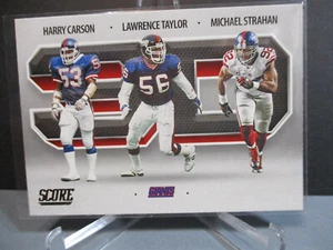 2021 Panini Score 3D Insert #3D12 Carson, Taylor, Strahan Football Card - Picture 1 of 2