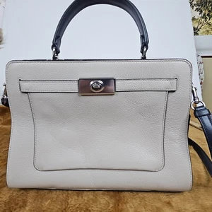 Coach Lane Carryall In Colorblock Shoulder Bag - Picture 1 of 14