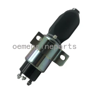 For Mitsubishi S6S 6D16 6D22 24V Diesel Fuel Shutdown Solenoid Valve ME441329 - Picture 1 of 4