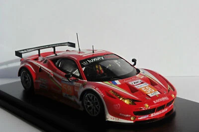FERRARI 458 ITALIA GT2 #58 LE MANS 2012 JEANNETTE FUJIMI 1343006 1/43 MONTECALVO - Immagine 1 di 2