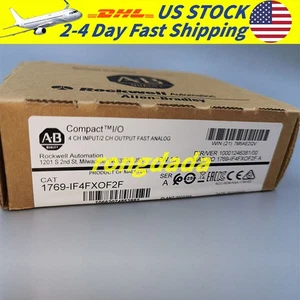 Factory Sealed AB 1769-IF4FXOF2F SER A CompactLogix I/O Module 1769IF4FXOF2 - Picture 1 of 4