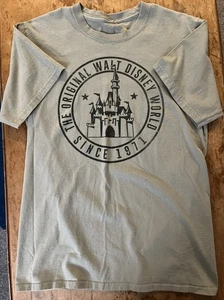 Disney Parks Walt Disney World kurzärmliges khaki-grünes T-Shirt - Erwachsene Medium - Bild 1 von 6