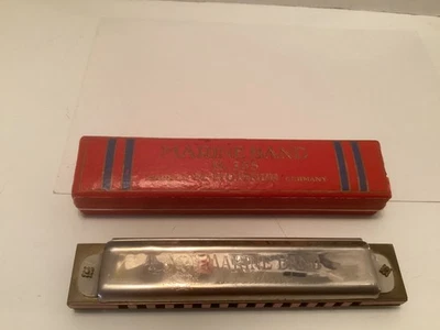 De colección. Banda Marina Armónica No. 365 M. Hohner Alemania Caja Original Llave de G Foto 1 de 4