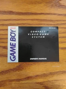 Libretto Istruzioni Manuale *SOLO* - Manuale Proprietario Gameboy DMG-GB-USA-1 - Foto 1 di 3