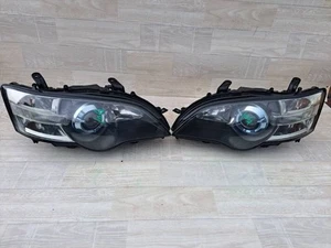 JDM Subaru Legacy BP5 BL5 Pre-Face HID Headlights L/R OEM Leveling Used - Picture 1 of 8