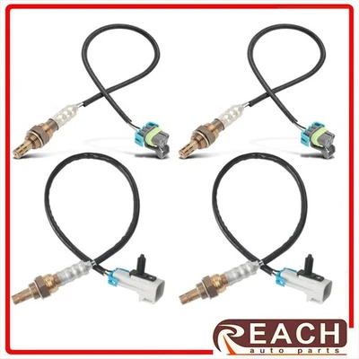 Sensor de oxígeno superior + inferior 4 piezas para 07-08 Saturn Outlook 3,6 L, Vue 3,6 L 2008-2009 Foto 1 de 4