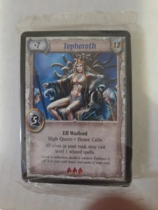 WARLORD SAGA OF THE STORM CCG  PROMO PREVIEW DECK Sealed KRUN 2001 New  - Picture 1 of 2