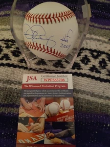 Dennis Eckersley Autographed/HOF 2004 Inscribed OML Baseball With JSA COA - Picture 1 of 2