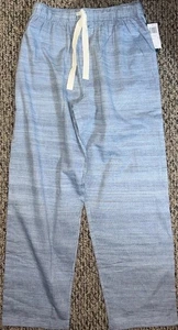 IZOD Yarn Dyed Woven Slub Poplin Pajama Pants Menโs Size Medium NWT! ๐ - Picture 1 of 18