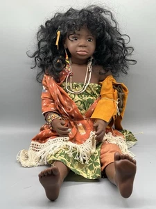 MUÑECA NIÑA ANTIGUA - MUÑECA ARTÍSTICA DE KARIN SCHMIDT GÖTZ 295/22 | 60 cm (1) - Imagen 1 de 19