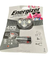 Energizer Vision HD + Focus 400 lumens Headlight LED Gray - Picture 1 of 7