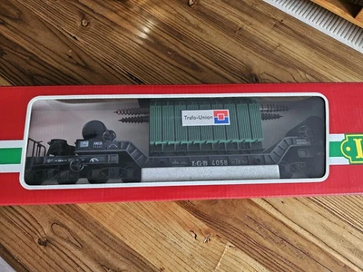 LGB 4058. VAGON CON GRAN TRANSFORMADOR. EN BUEN ESTADO. EN SU CAJA ORIGINAL. - Imagen 1 de 4