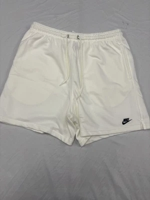 Pantalones Cortos Nike Para Hombres Club Tejidos Blanco Marfil Talla M Longitud Media del Muslo FN3520-133 Nuevos Foto 1 de 4