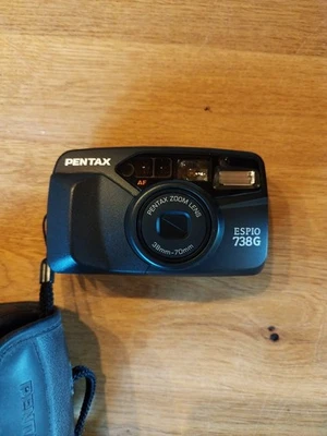 Pentax Espio 738G 35mm Analoge Kompakt Kamera - Bild 1 von 3