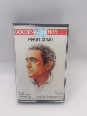 Perry Como Golden 20 Hits Cassette Tape MCPS 86002 Foto 1 de 4