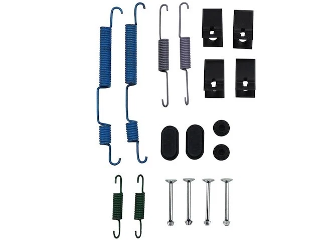 Kit de herrajes de freno de tambor trasero para 13-23 Hyundai Kia Accent Elantra Rio PS25X4 Foto 1 de 1