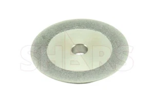 Shars 78mm D x 10mm P x 12,63mm Foro Perno Ruota CBN 230 Grana Nuova!| - Foto 1 di 2