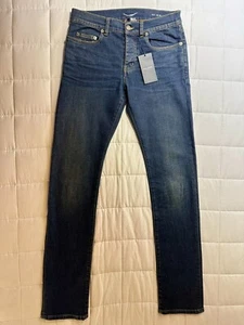 SAINT LAURENT | FW15 DIRTY BLUE WASHED D01 SLIM FIT DENIM | HEDI SLIMANE - Picture 1 of 10