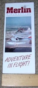 MERLIN Aircraft E-Z Flyer GT Explorer Dealer Sales Brochure Catalog - Picture 1 of 3