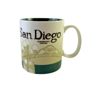 2011 Starbucks Collector's Series San Diego, CA große Kaffeetasse Becher 16 Unzen - Bild 1 von 7