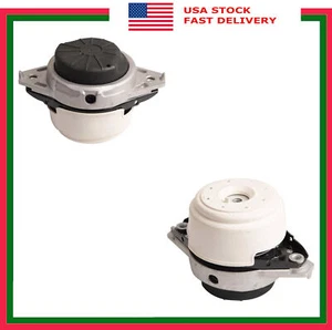 Set 2PCS Front L & R Engine Mount For Mercedes-Benz GL GLE GLS ML 3.0 3.5L 12-18 - Picture 1 of 9