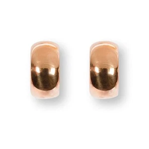 HEIDE HEINZENDORFF Hoop Earrings Lilli Rose Gold, Polished - Picture 1 of 1