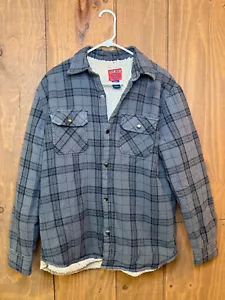 Vintage Big Mac JC Penney 60s Flannel Fleece Lined Jacket Button Up Mens Size M - Picture 1 of 5