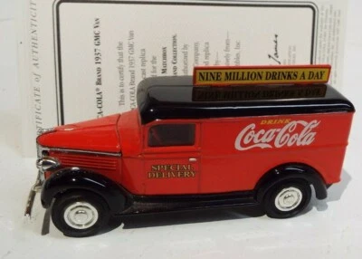 MATCHBOX COLLECTIBLES YPC02-M 1937 GMC COCA COLA DELVIERY VAN - Image 1 of 4