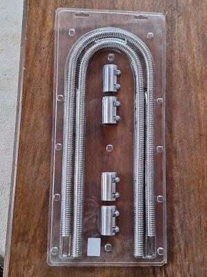 44 in. Kit manguera calentador cromo SUM-390144 Foto 1 de 4