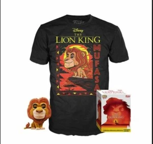 Camiseta y camiseta Funko Pop Mufasa Flocked Pop - mediana - Imagen 1 de 1