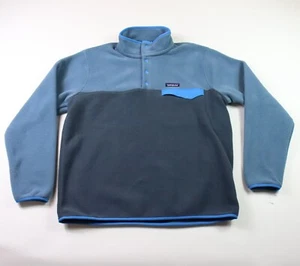 Patagonia Synchilla Snap-T Fleece Pullover Men’s Size Large Blue - Bild 1 von 9