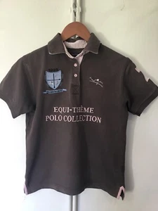 Equi-Theme Polo Collection Ladies T-shirt - Size M / 14 - Picture 1 of 2