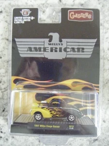 M2 MACHINES WILLYS AMERICAR LMT. ED. 6,050PCS 1941 WILLYS COUPE GASSER - Picture 1 of 2