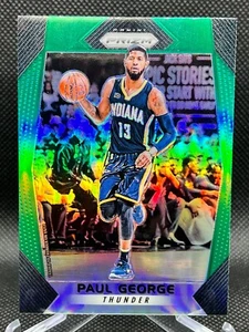 PAUL GEORGE 2017 Prizm Basketball #264 GREEN PRIZM - Picture 1 of 2